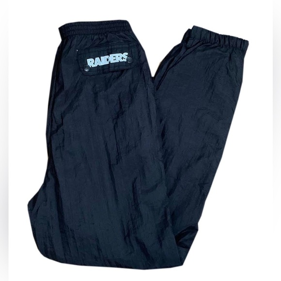 Vintage Apex Los Angeles Raiders Windbreaker Pants (Size M) - Picture 1 of 3